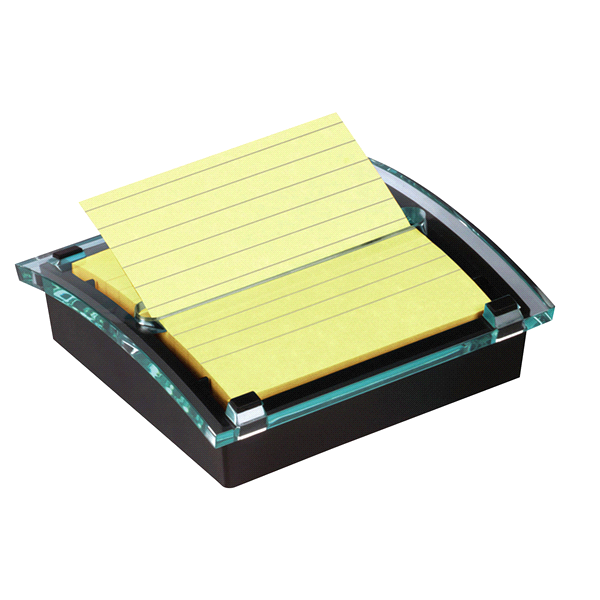 slide 1 of 1, Post-it Super Sticky Pop-up Notes Dispenser for 4 in x 4 in Notes, 1 ct