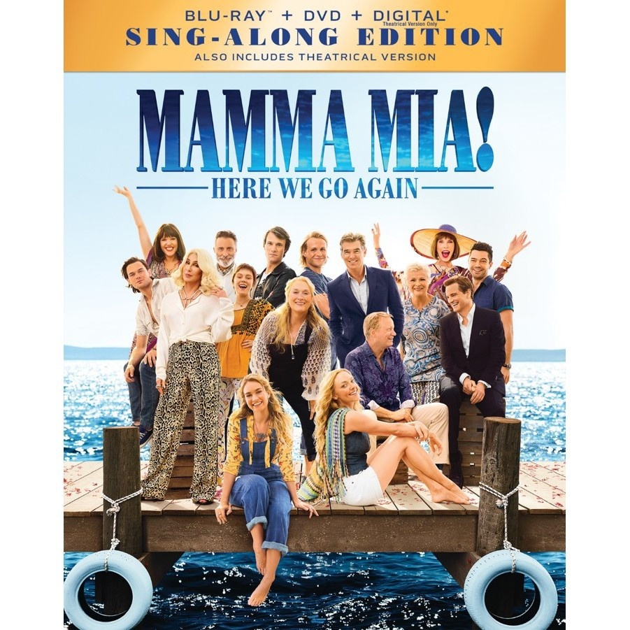 slide 1 of 1, Mamma Mia! Here We Go Again (Blu-Ray + Digital), 1 ct