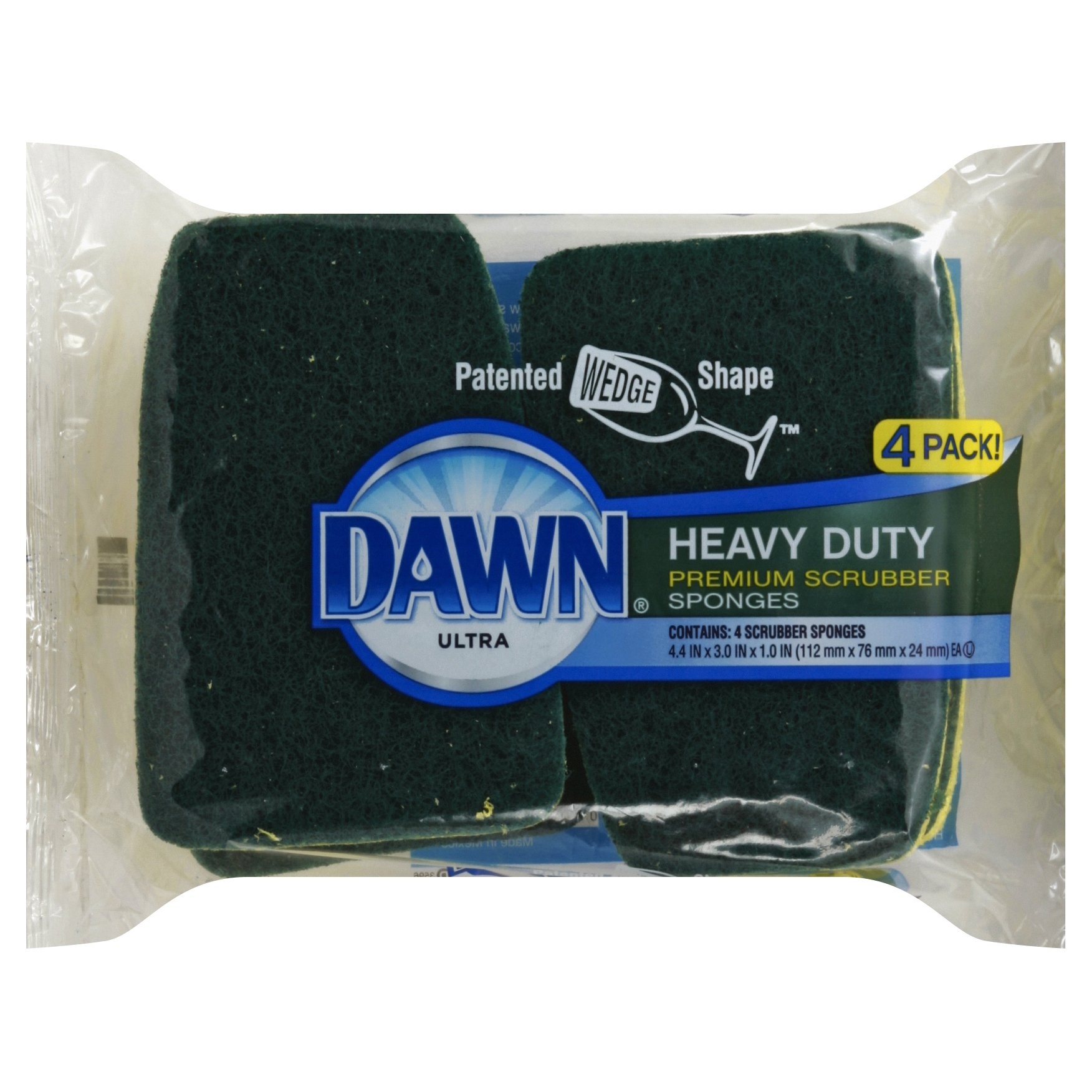 slide 1 of 1, Dawn Heavy Duty Scrubber Sponge, 1 ct
