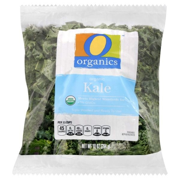 slide 1 of 1, O Organics Kale, 10 oz