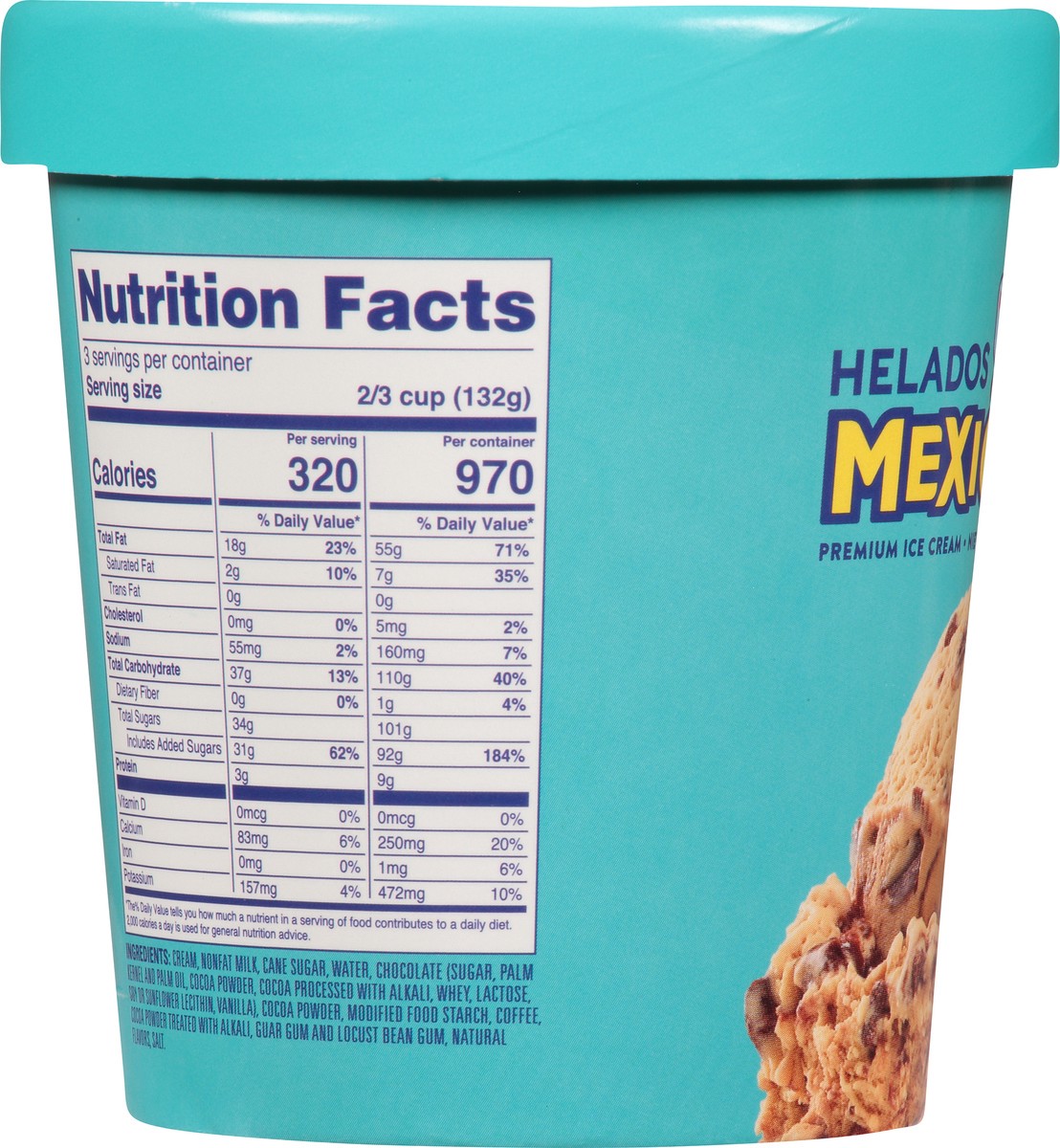 slide 12 of 12, Helados Ic Mexican Coffee Pint, 16 oz