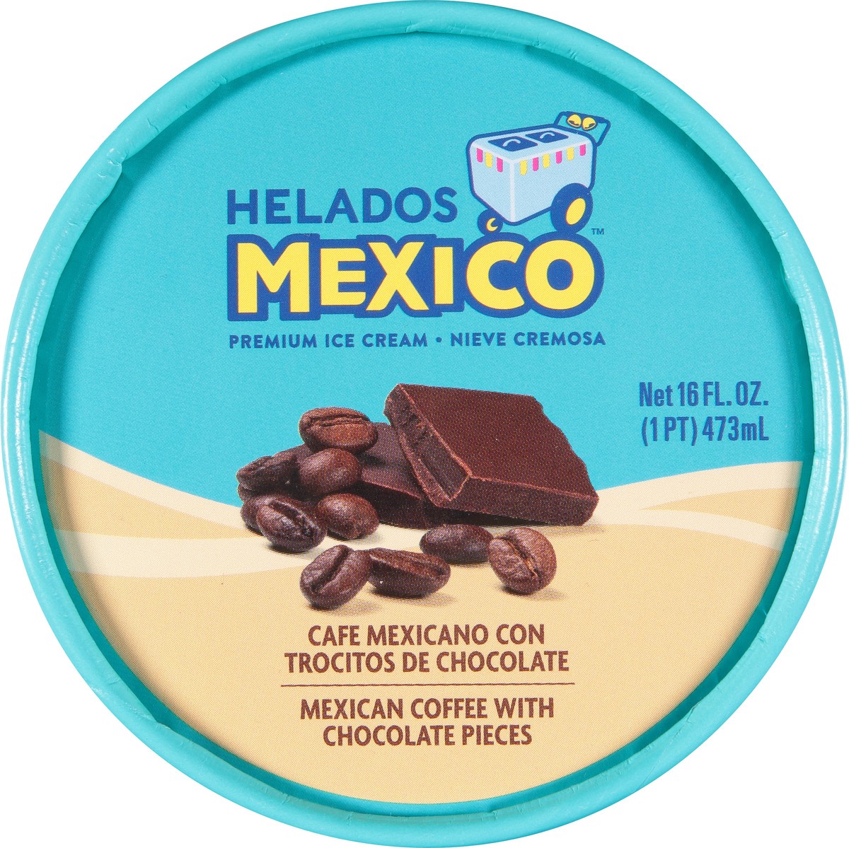 slide 5 of 12, Helados Ic Mexican Coffee Pint, 16 oz