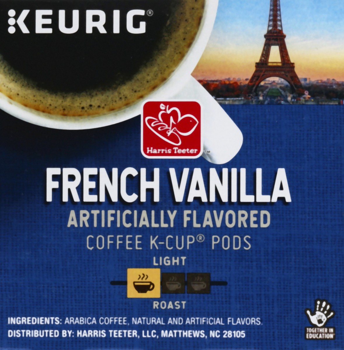 slide 2 of 5, Harris Teeter French Vanilla Coffee, 12 ct