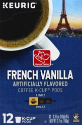 Harris Teeter French Vanilla Coffee - 12 ct