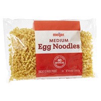 slide 9 of 29, Meijer Medium Egg Noodles, 16 oz