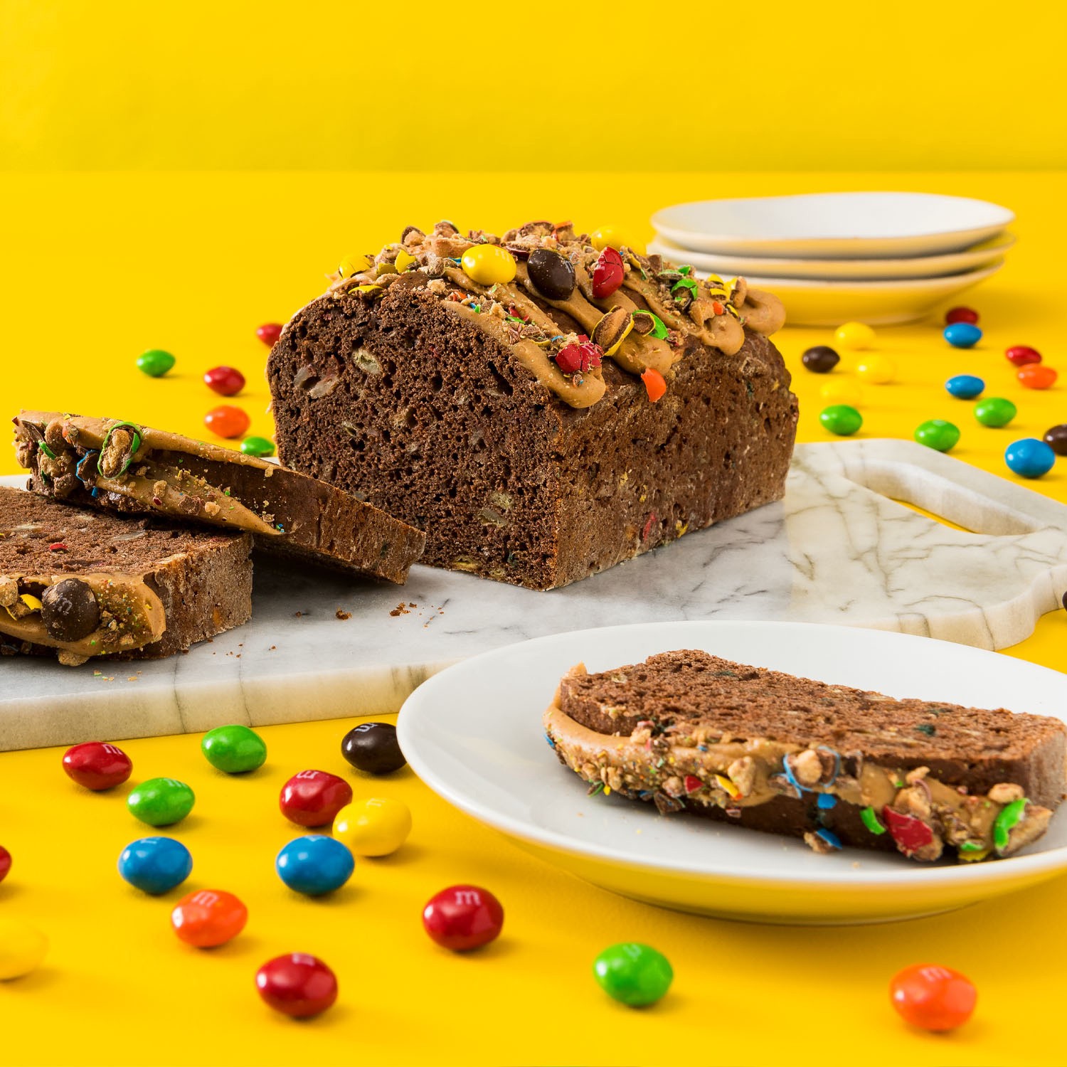 slide 4 of 8, M&M's Chocolate Candies, Peanut Butter, 55 oz