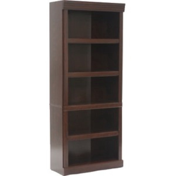 slide 6 of 10, Sauder® Heritage Hill 72""H Bookcase, Open 5-Shelf, Classic Cherry, 1 ct