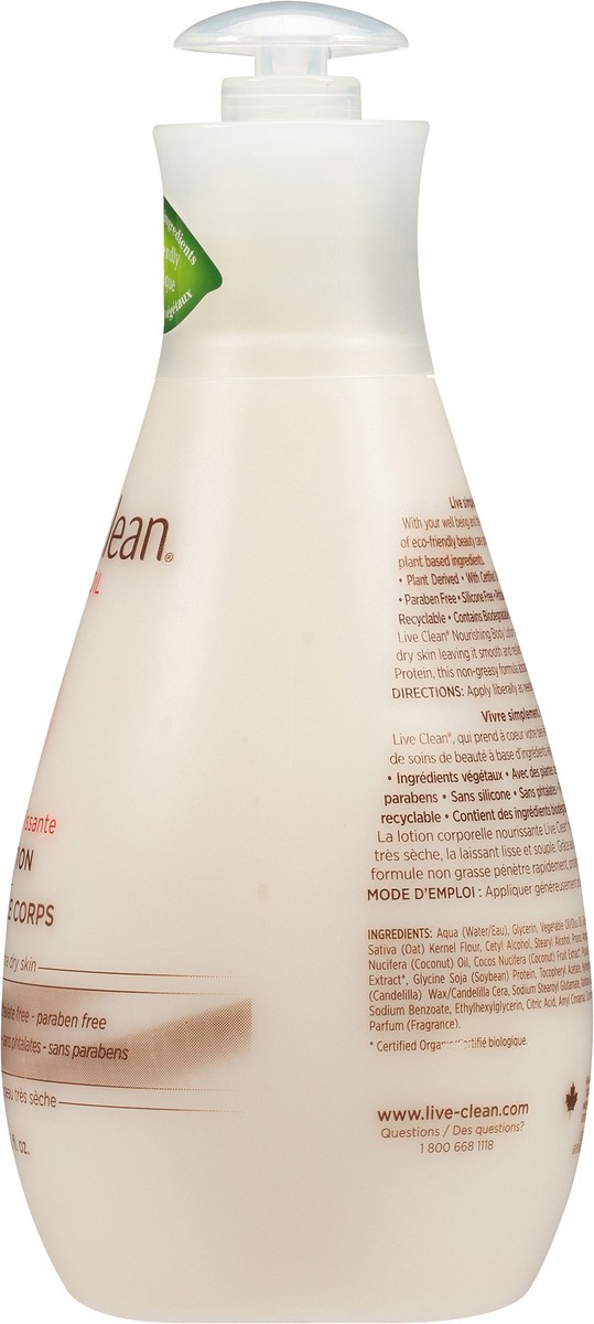 slide 2 of 9, Live Clean Bali Oil Nourishing Body Lotion 17 fl. oz. Pump, 17 fl oz