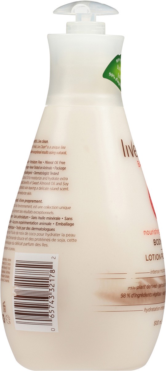 slide 6 of 9, Live Clean Bali Oil Nourishing Body Lotion 17 fl. oz. Pump, 17 fl oz