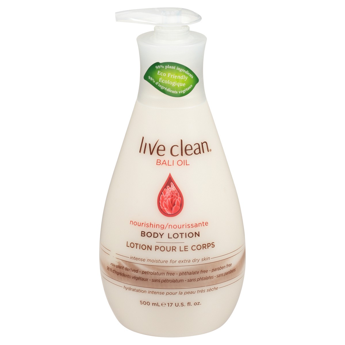 slide 1 of 9, Live Clean Bali Oil Nourishing Body Lotion 17 fl. oz. Pump, 17 fl oz