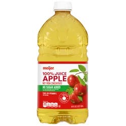 Meijer Fresh Pressed Apple Juice - 64 oz