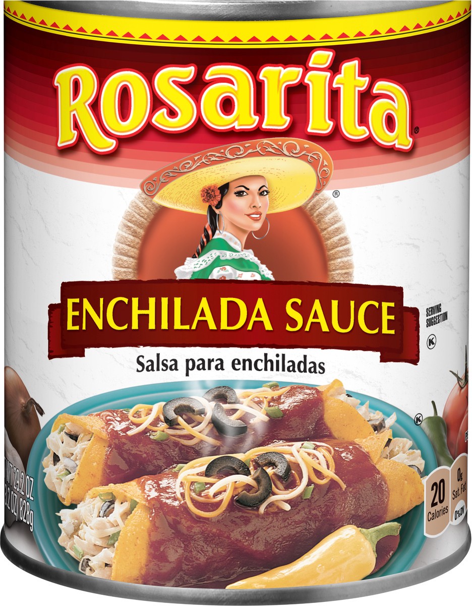 slide 2 of 2, Rosarita Enchilada Sauce 29.2 oz, 29 oz