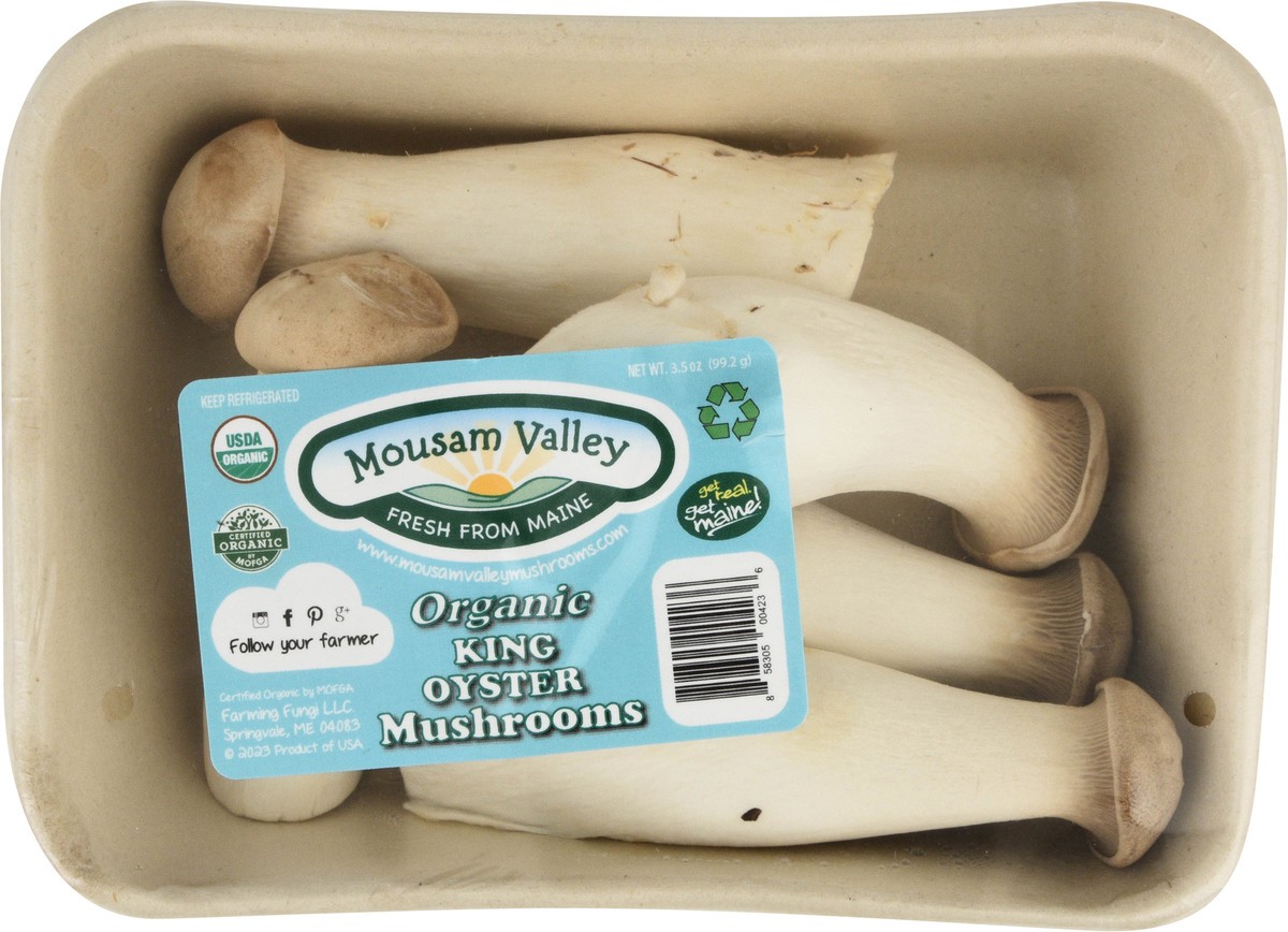 slide 10 of 13, Mousam Valley Organic King Oyster Mushrooms 3.5 oz, 3.5 oz