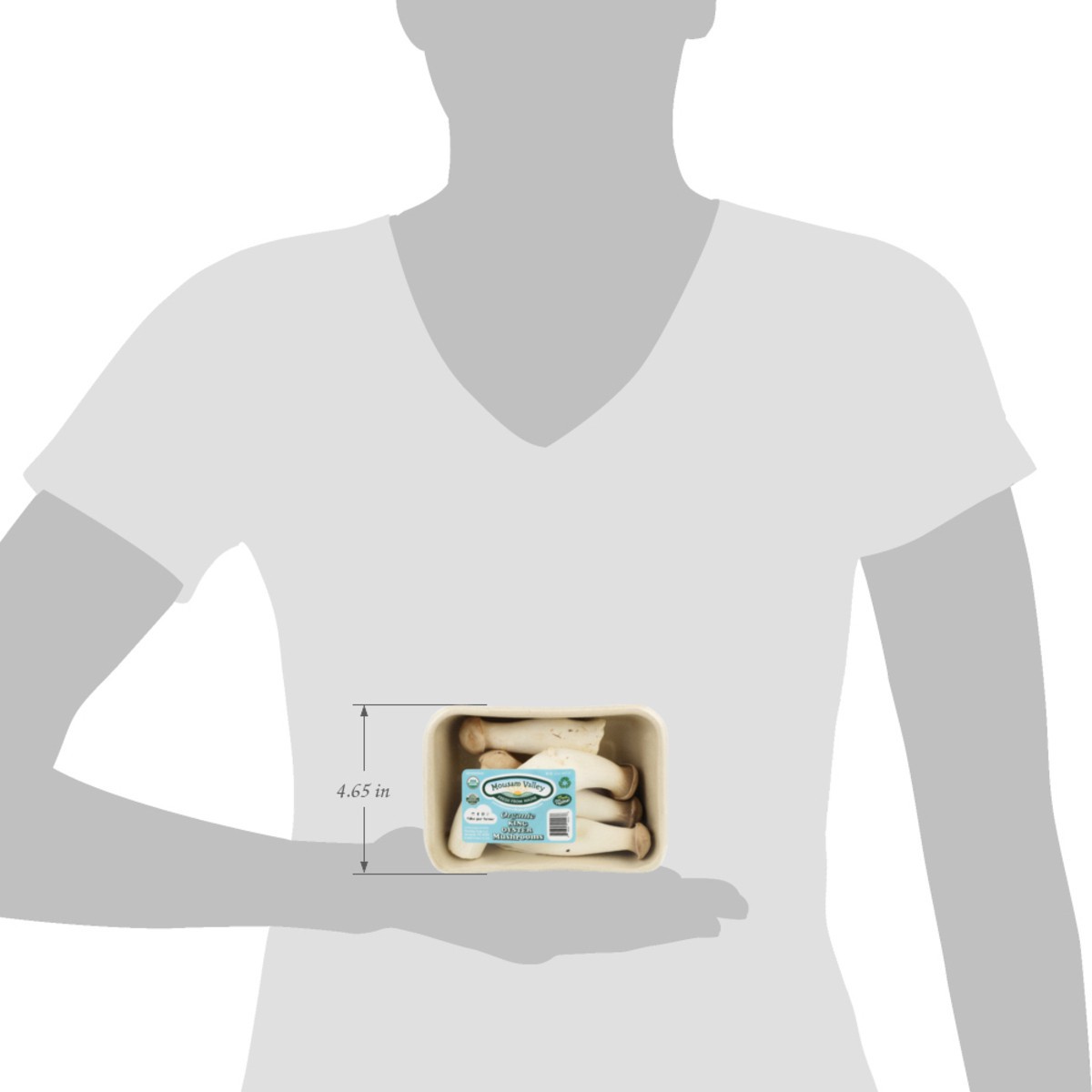 slide 11 of 13, Mousam Valley Organic King Oyster Mushrooms 3.5 oz, 3.5 oz