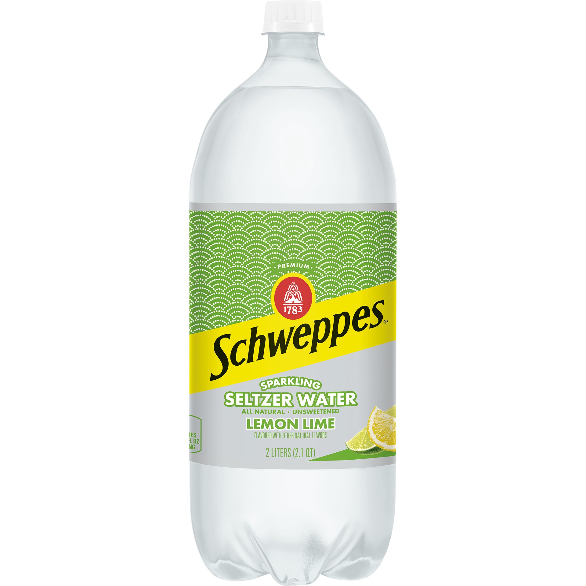 slide 1 of 1, Schweppes Lemon Lime Sparkling Seltzer Water- 2 liter, 2 liter