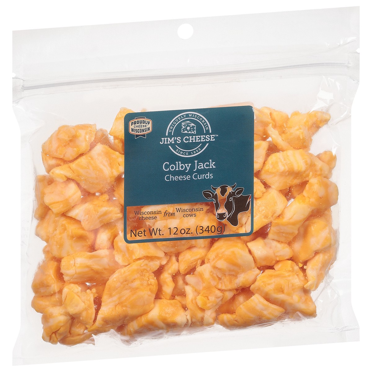 slide 9 of 12, Jim's Cheese Colby Jack Cheese Curds 12 oz, 12 oz
