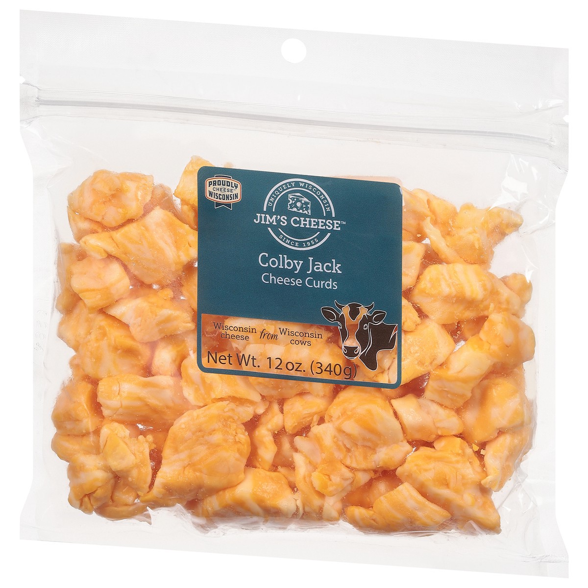 slide 6 of 12, Jim's Cheese Colby Jack Cheese Curds 12 oz, 12 oz