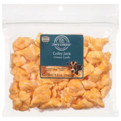 Jim's Cheese Colby Jack Cheese Curds 12 oz