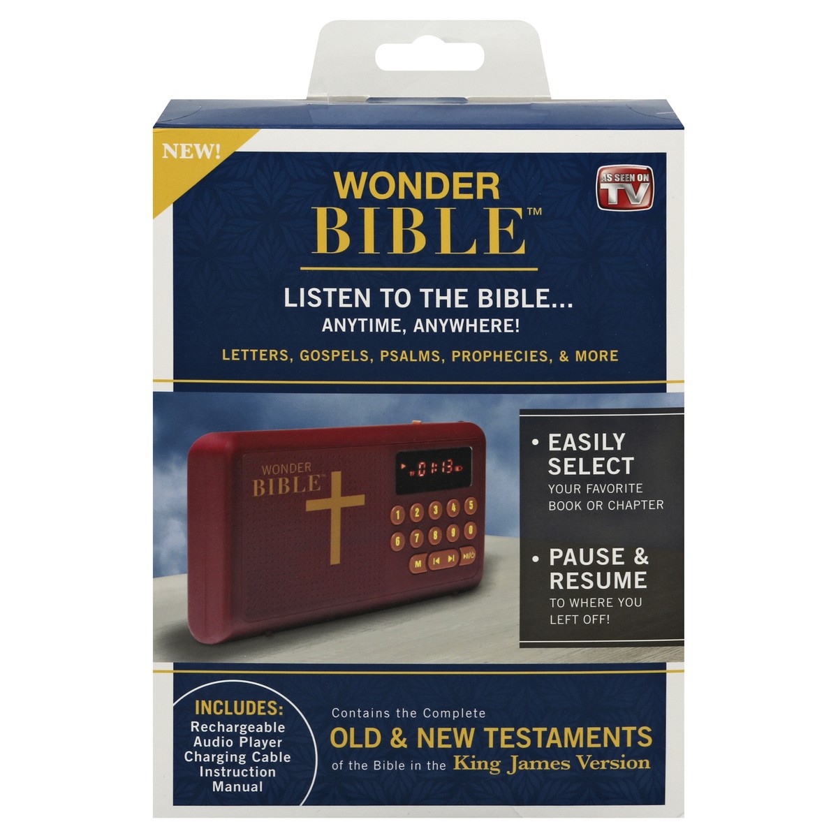 slide 7 of 10, Wonder Bible Audio Player 1 ea, 1 ct