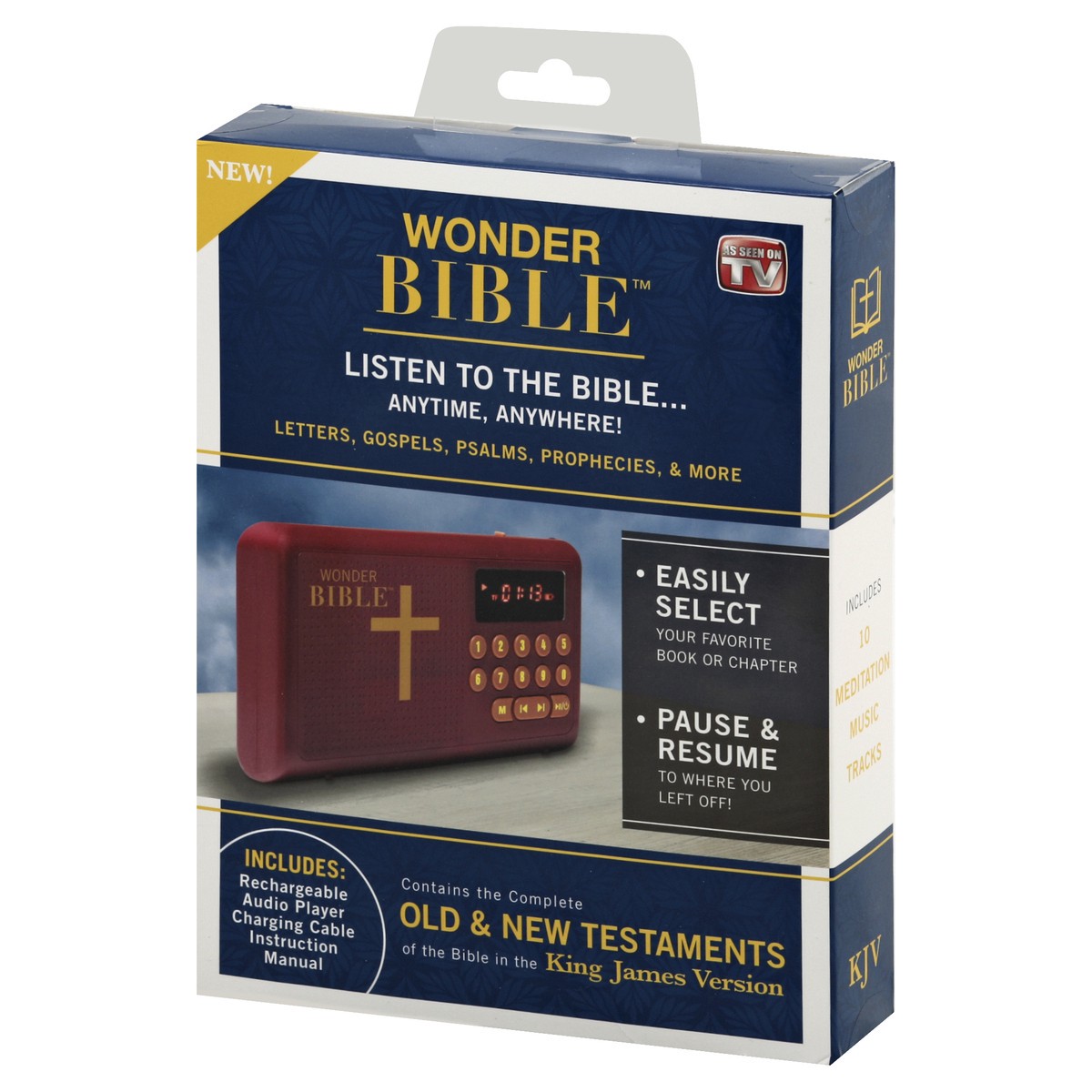 slide 10 of 10, Wonder Bible Audio Player 1 ea, 1 ct