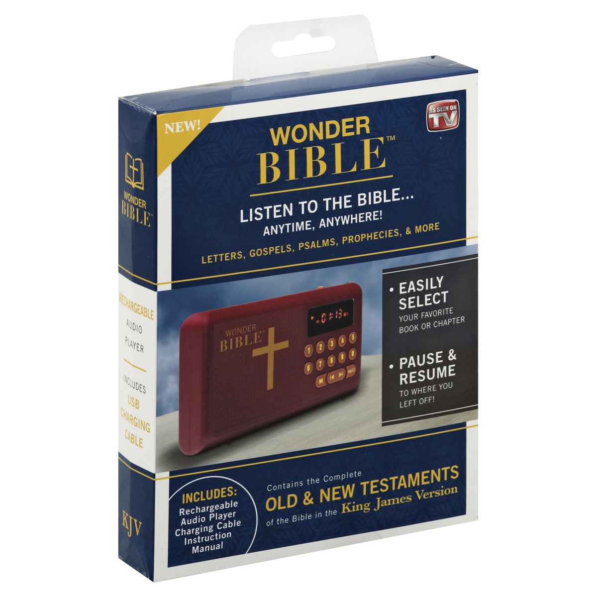 slide 5 of 10, Wonder Bible Audio Player 1 ea, 1 ct