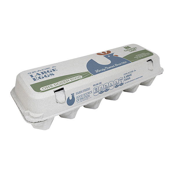 slide 1 of 1, DAIRY - NO BRAND Country Lane Large Grade A Eggs - 12 ct, 12 ct