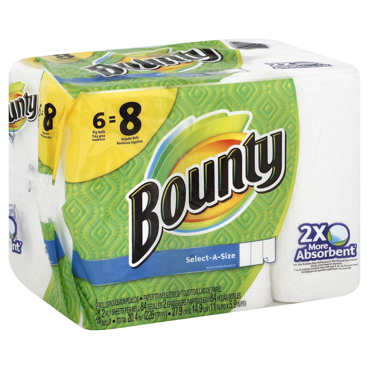 slide 3 of 5, Bounty Paper Towels 6 ea, 6 ct