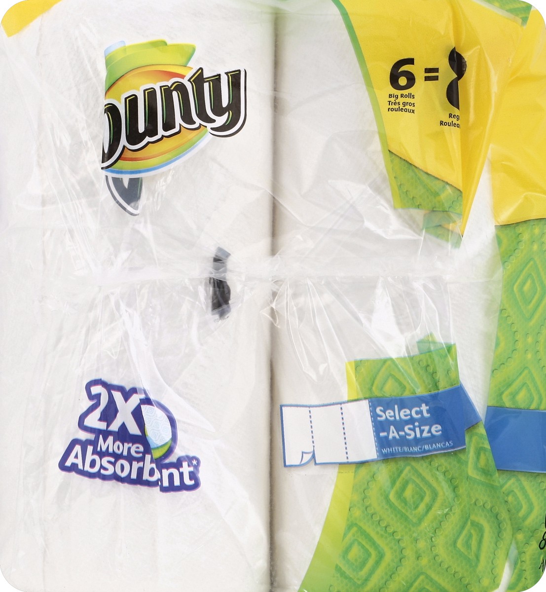 slide 5 of 5, Bounty Paper Towels 6 ea, 6 ct