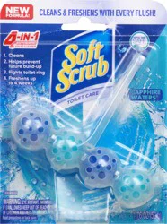 Soft Scrub 4-in-1 Toilet Care Sapphire Waters