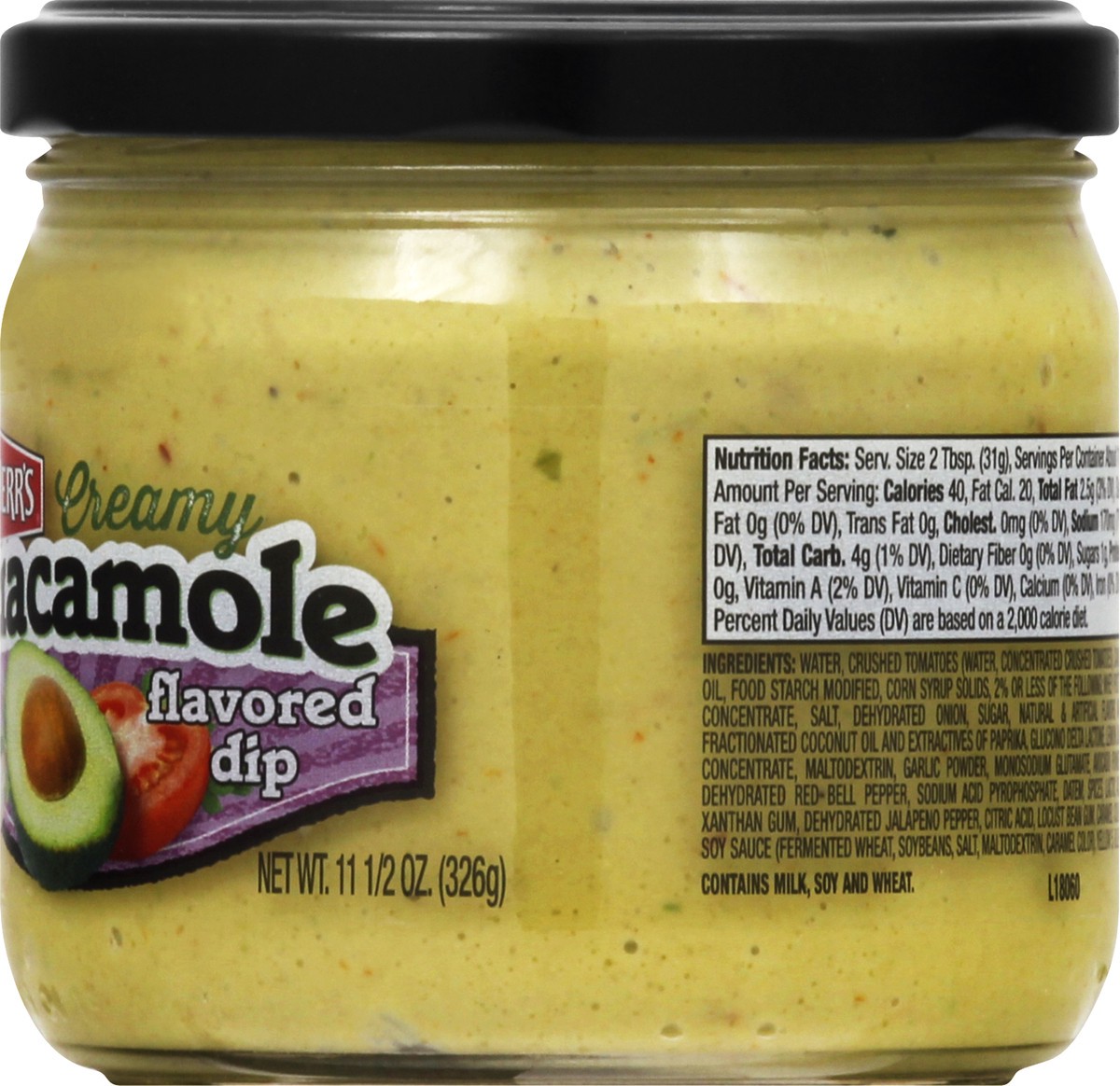 slide 8 of 9, Herr's Creamy Guacamole Flavored Dip 11.5 oz, 11.5 oz