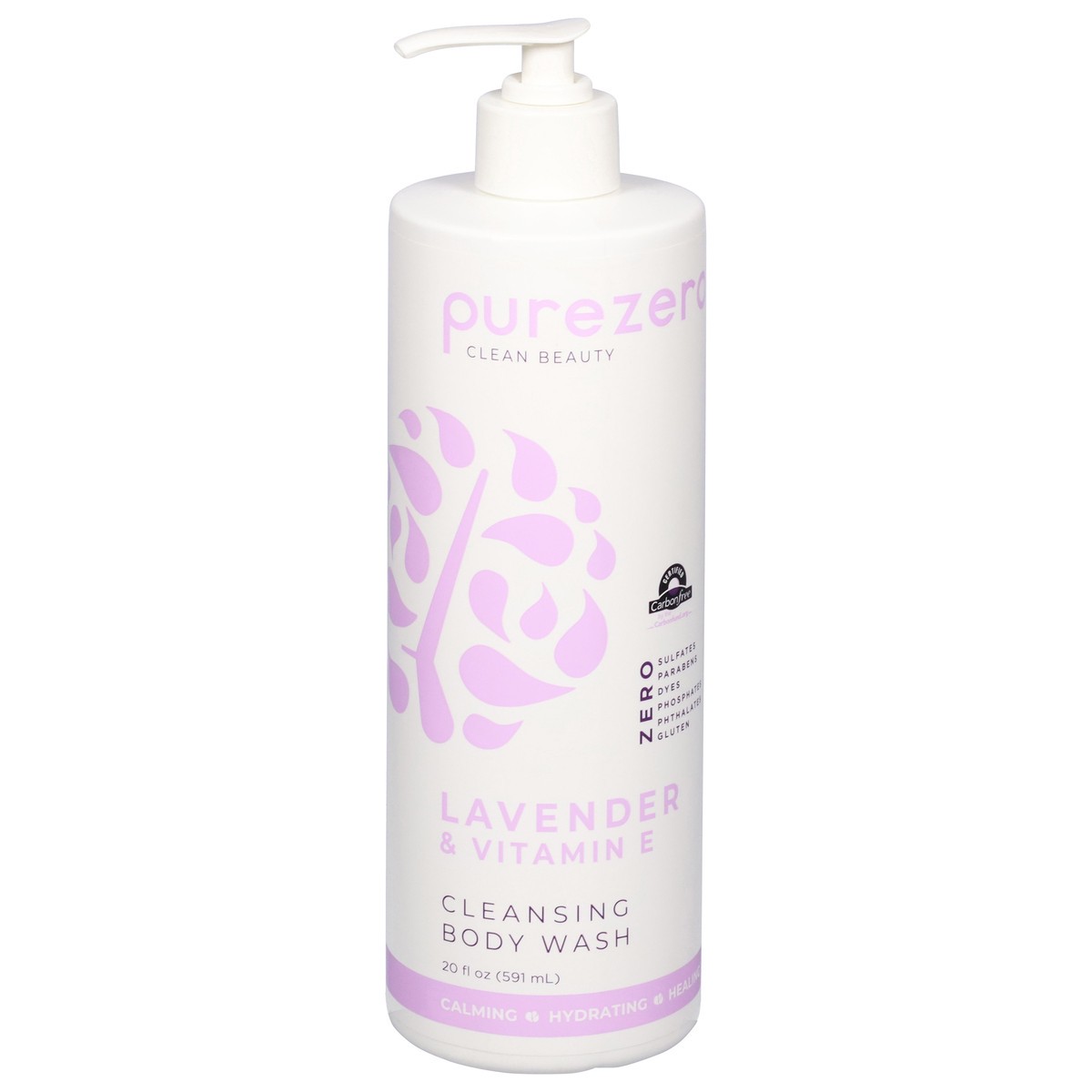 slide 2 of 13, Purezero Cleansing Lavender & Vitamin E Body Wash 20 fl oz, 20 fl oz