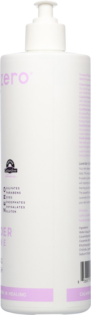 slide 7 of 13, Purezero Cleansing Lavender & Vitamin E Body Wash 20 fl oz, 20 fl oz
