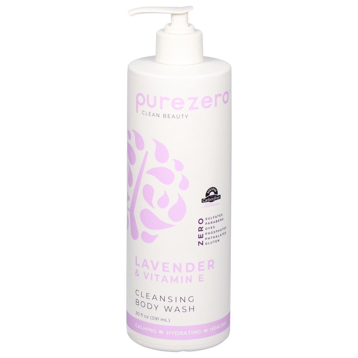 slide 6 of 13, Purezero Cleansing Lavender & Vitamin E Body Wash 20 fl oz, 20 fl oz