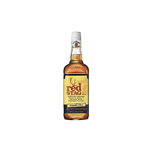 slide 1 of 1, Jim Beam Red Stag Honey Tea Bourbon Whiskey, 750 ml