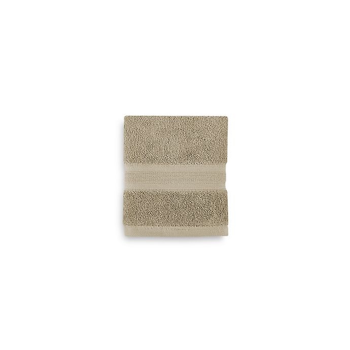 slide 1 of 15, Wamsutta Icon PimaCott Washcloth - Linen, 1 ct