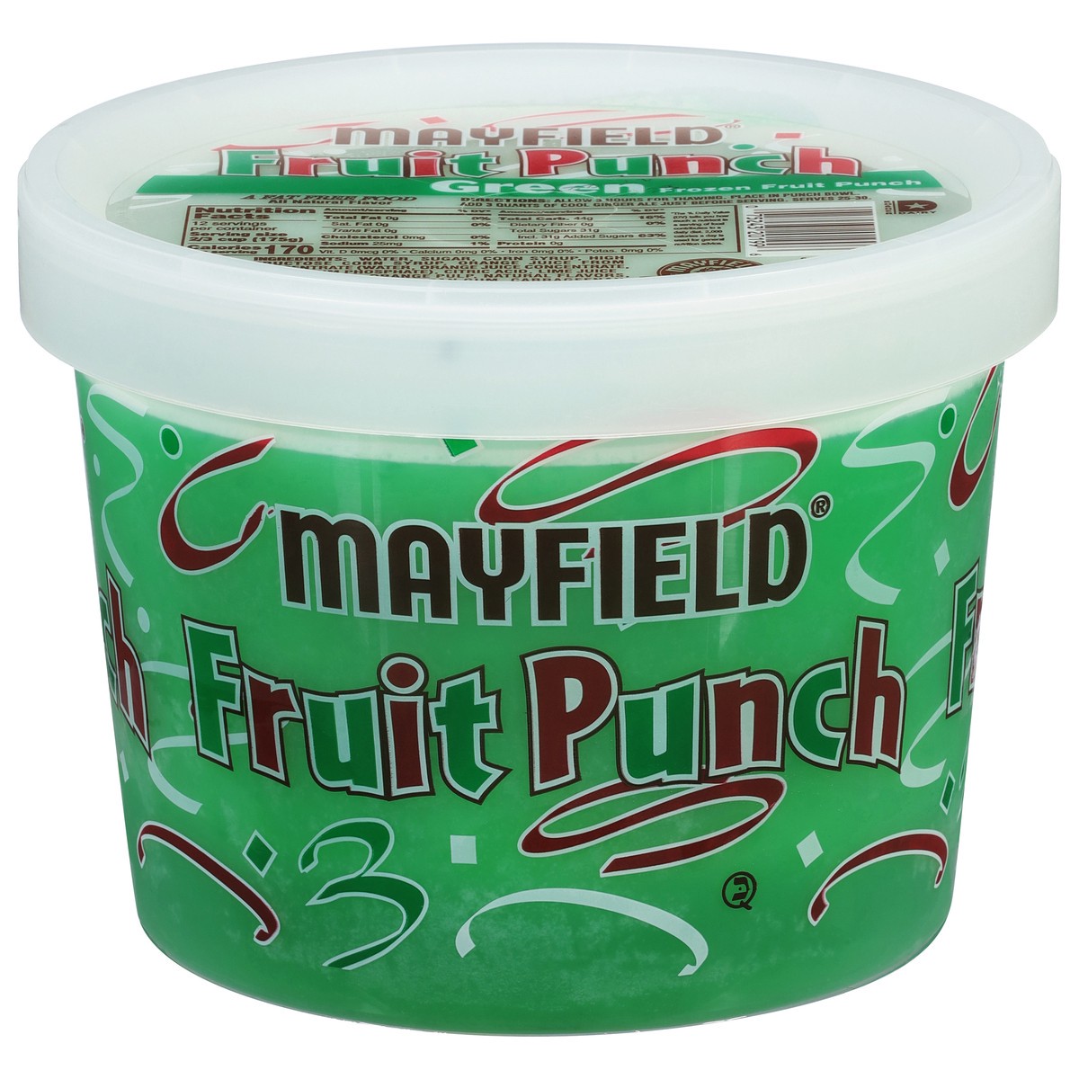 slide 1 of 11, Mayfield Green Green Frozen Fruit Punch 0.5 gal, 1/2 gal