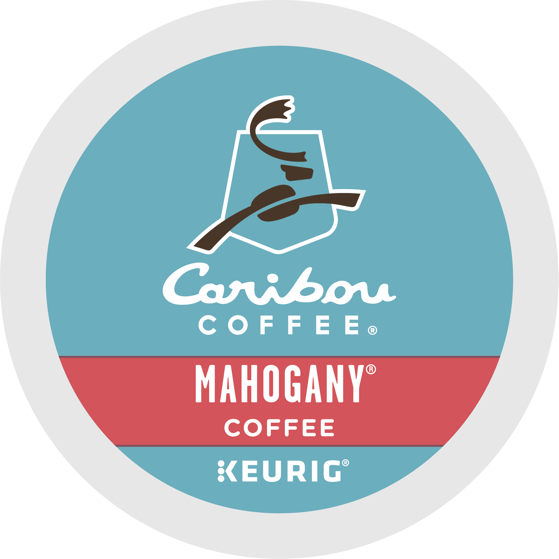 slide 2 of 5, Caribou Coffee Mahogany Keurig Single-Serve K-Cup Pods, Dark Roast Coffee, 24 Count, 24 ct
