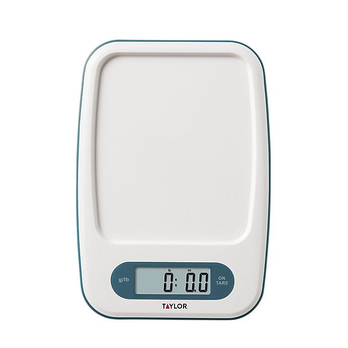 Taylor® White Digital Kitchen Scale, 1 ct - Harris Teeter