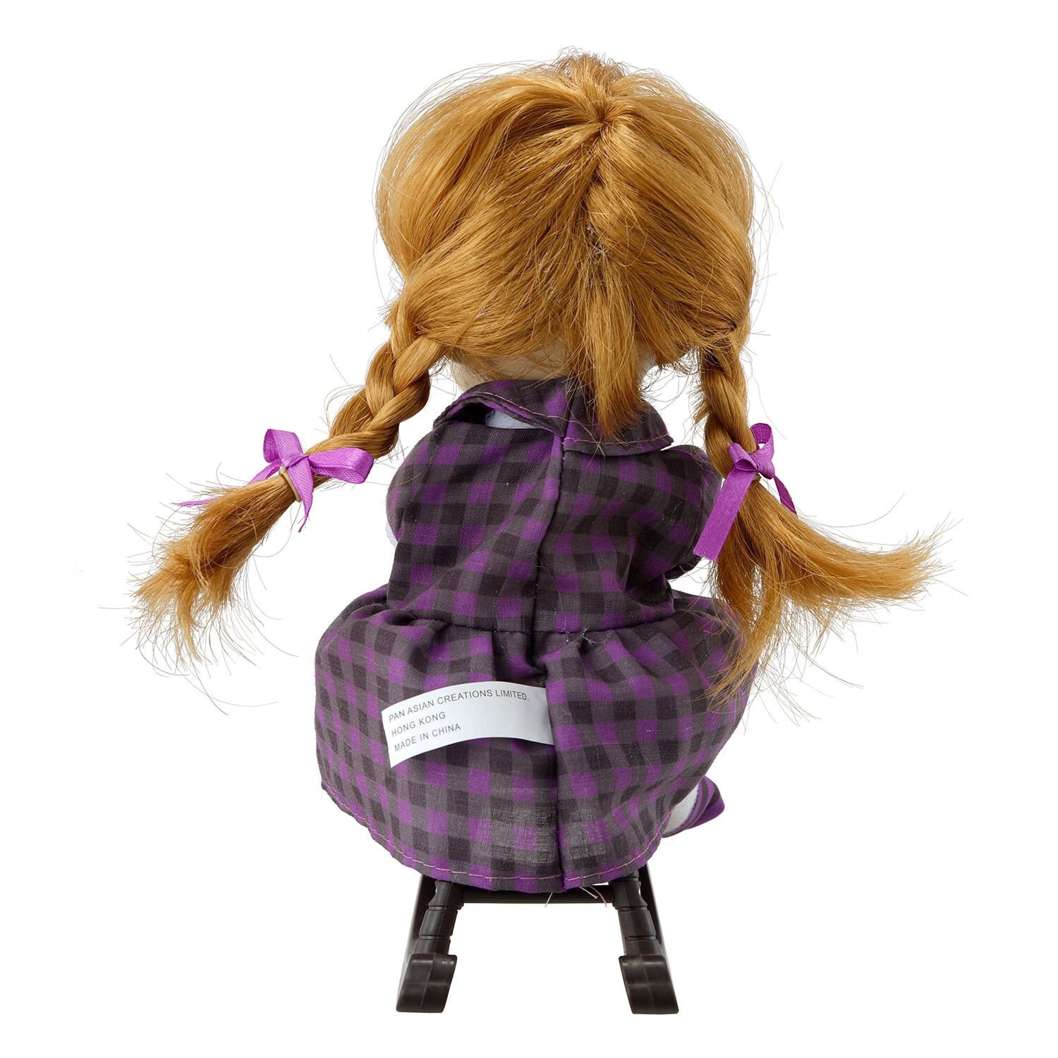 slide 2 of 5, Spooky Village Rocking Horse Doll, Assorted Characters, 9.65 In, 1 ct