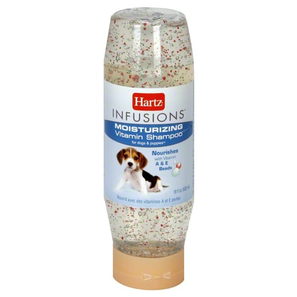 slide 1 of 1, Hartz Infusions Moisturizing Vitamin Shampoo for Dogs & Puppies, 18 oz