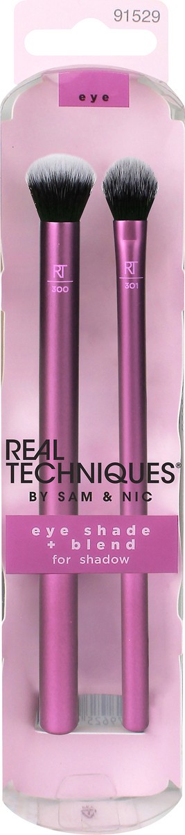 slide 1 of 134, Real Techniques Eye Shade + Blend Brushes 2 ea, 2 ct