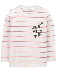 Carter's Carters Toddler Striped Jersey Tee Multi 5T