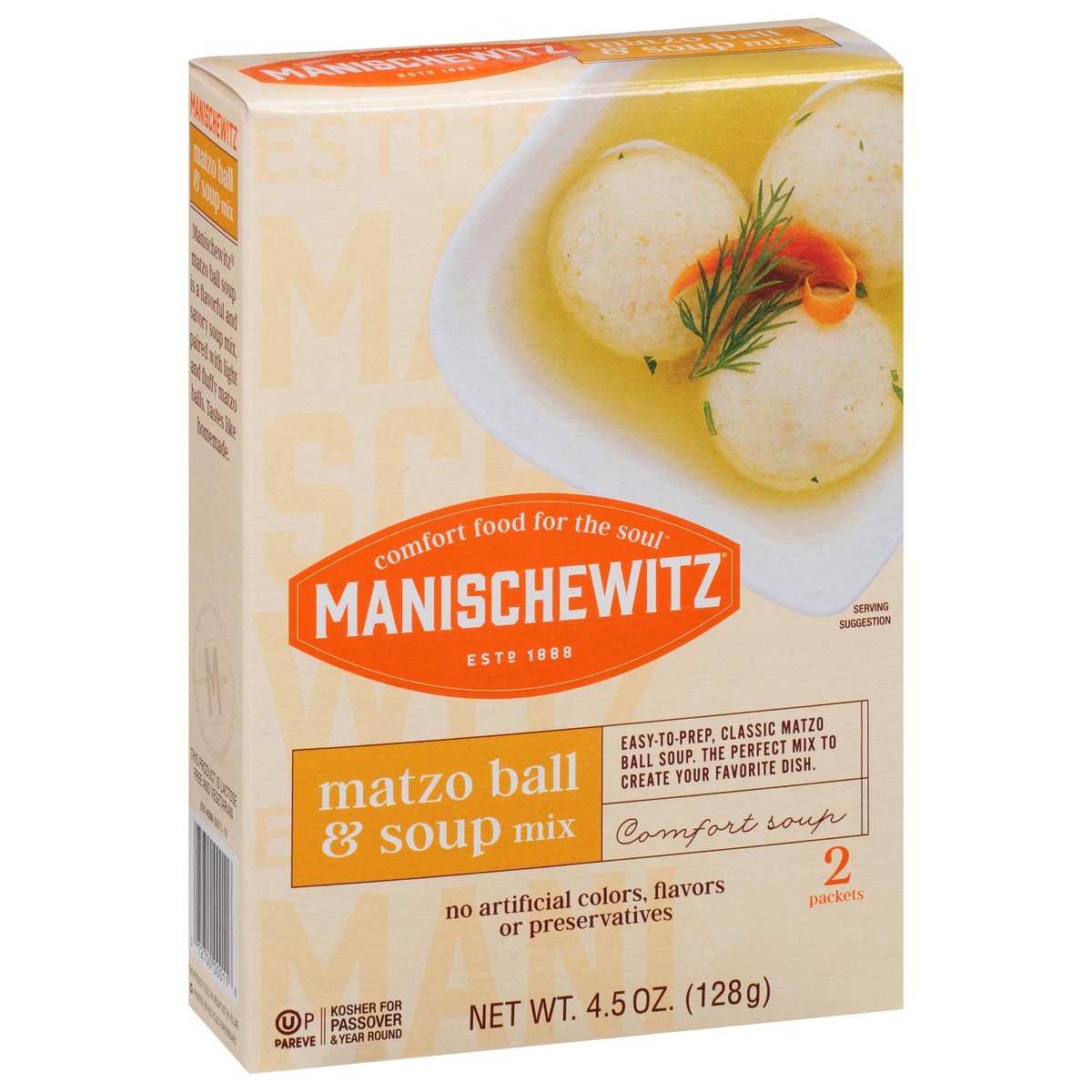 slide 8 of 9, Manischewitz Matzo Ball & Soup Mix 4.5 oz, 4.5 oz