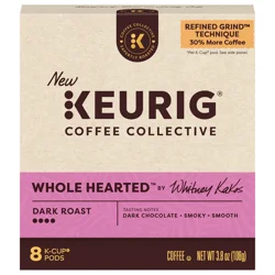 Keurig Coffee Collective Whole Hearted Dark Roast K-Cup Pods
