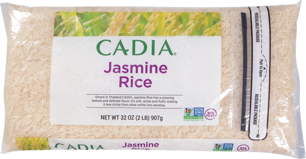 slide 4 of 9, Cadia Jasmine Rice 32 oz, 32 oz