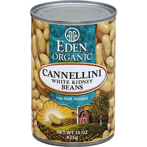 slide 2 of 3, Eden Foods Eden Cannellini White Kidney Beans, 15 oz