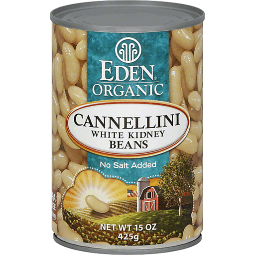 slide 3 of 3, Eden Foods Eden Cannellini White Kidney Beans, 15 oz