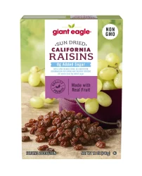 Giant Eagle Sun Dried California Raisins