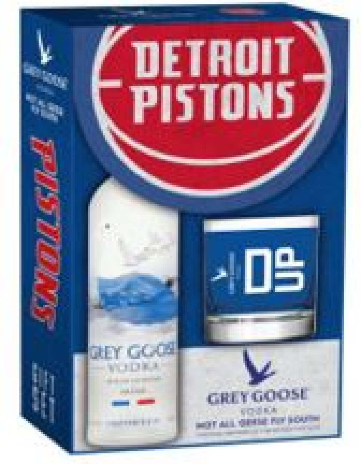 slide 1 of 1, Grey Goose Detroit Pistons Lto, 750 ml