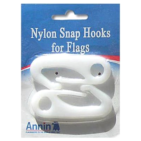 slide 1 of 1, Annin Nylon Snap Hook, 2 ct